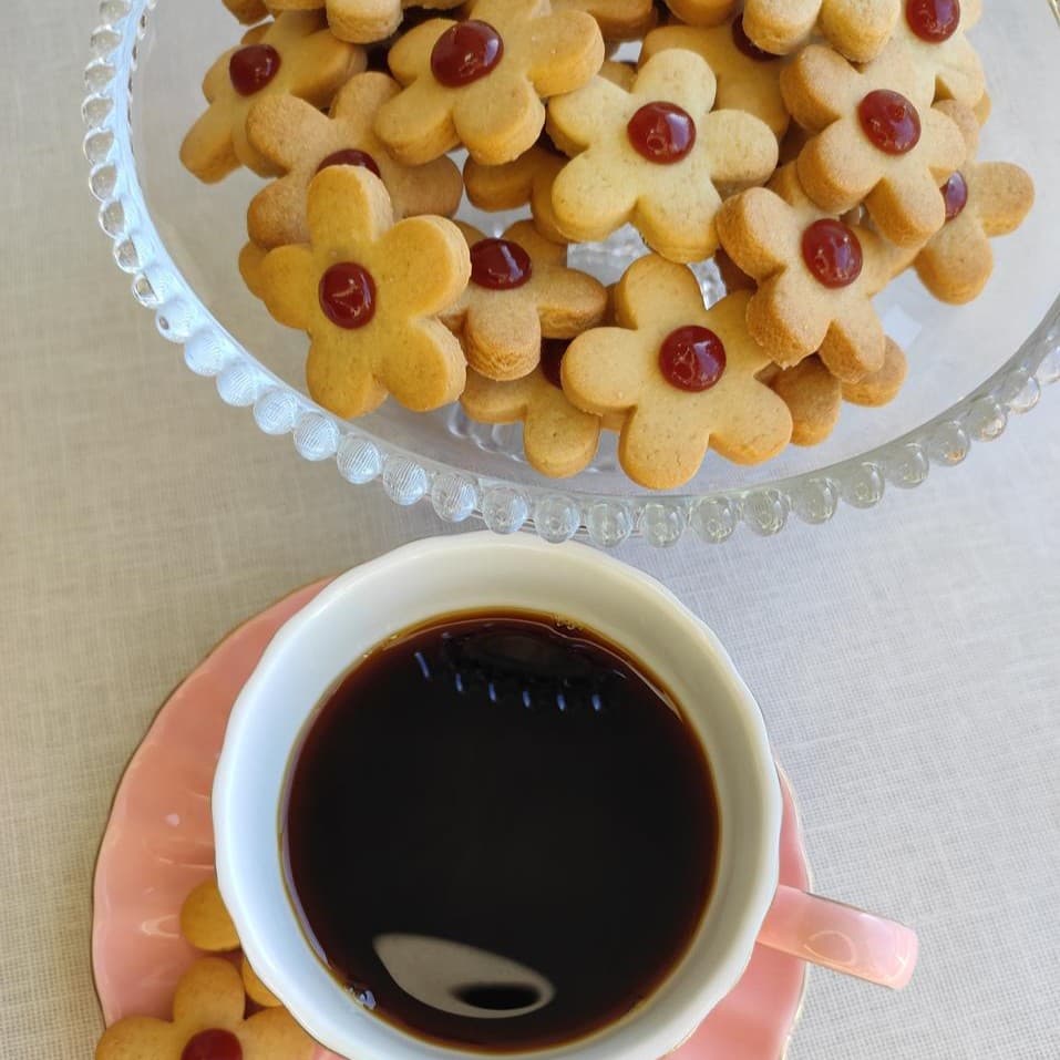 Florzinha miolo de Goiabada - Biscoito artesanal Sabor do Afeto