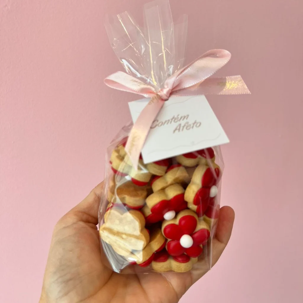 PetitFour Florzinha - Biscoito artesanal Sabor do Afeto