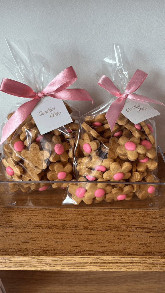 Flor miolo glacê 250g - Biscoito artesanal Sabor do Afeto