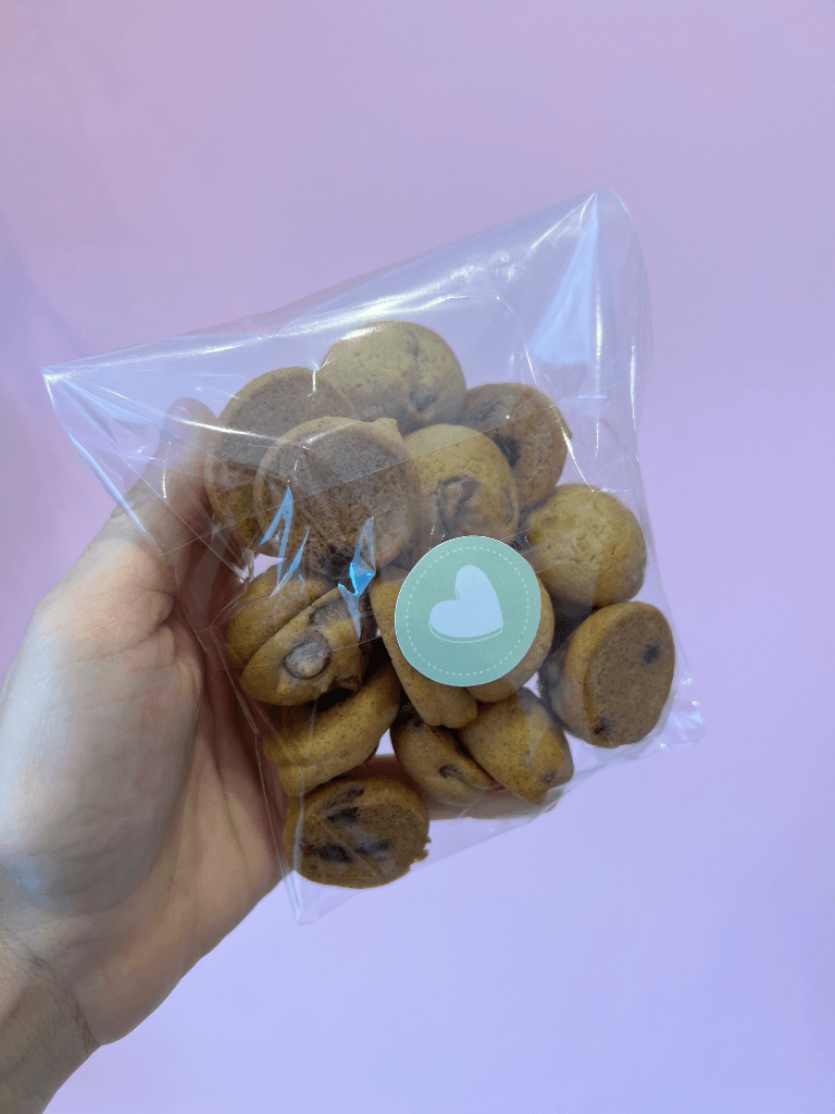 Mini cookies - Biscoito artesanal Sabor do Afeto