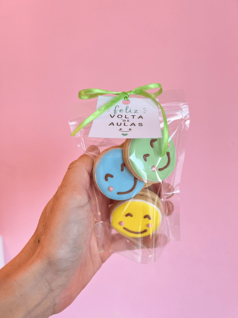 Volta às aulas - Biscoito artesanal Sabor do Afeto