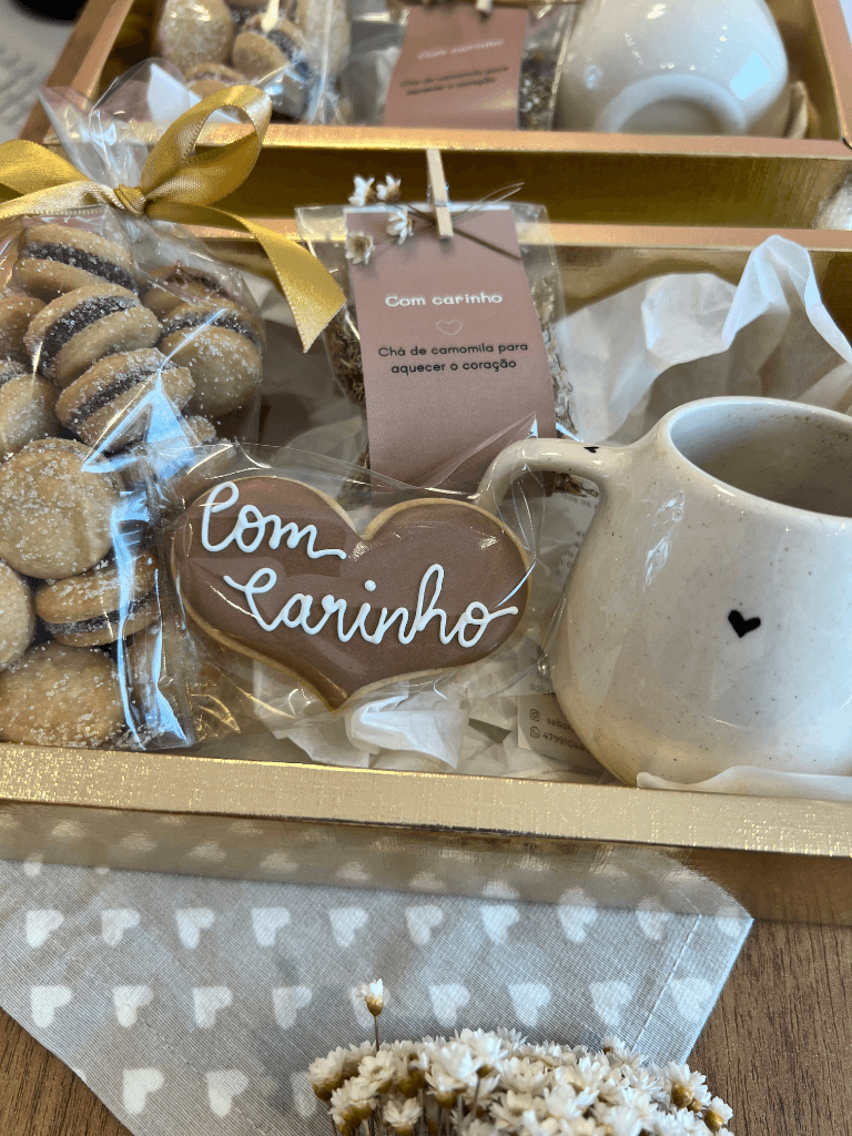 Kit aconchego - Biscoito artesanal Sabor do Afeto